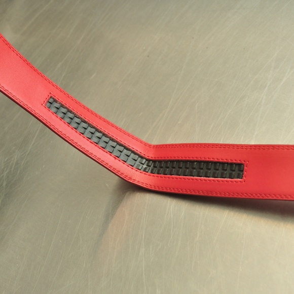 Goldlion red leather belt - Picture 4 of 7